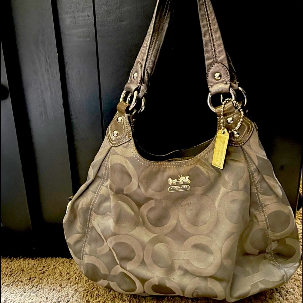 Coach Classic Gray Tote Handbag